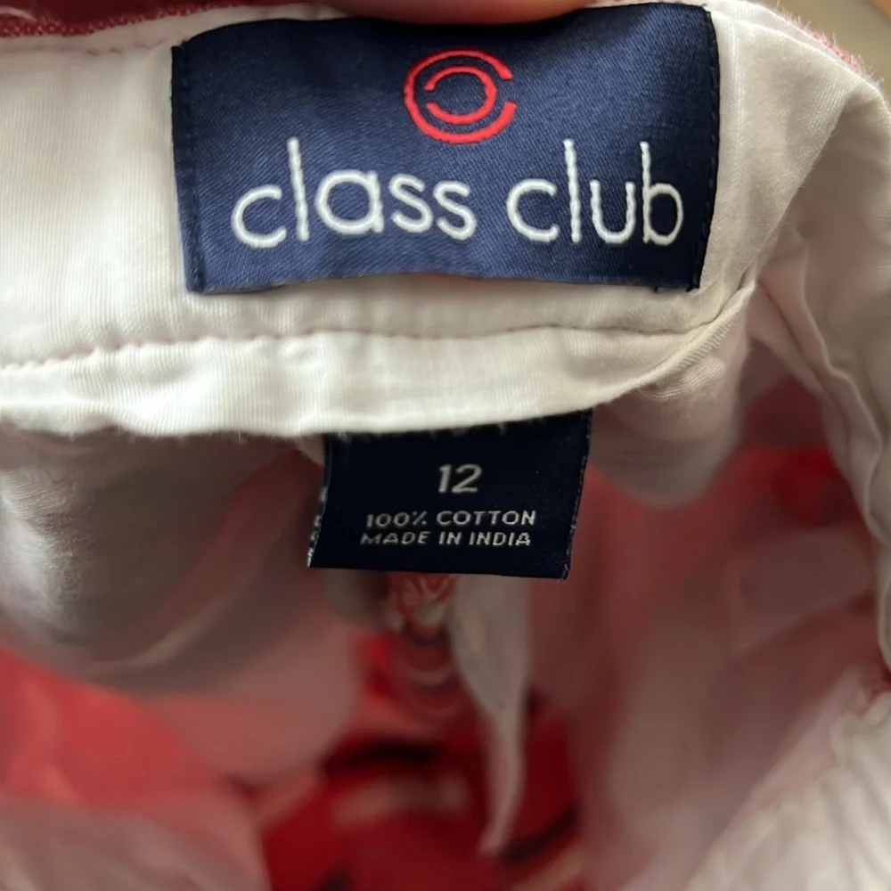 Class Club Boys Striped Shorts Size 12 - Picture 3 of 4